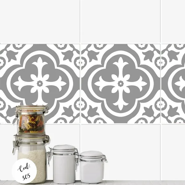 Vinilos para azulejos 15×20 cm · pack × 16