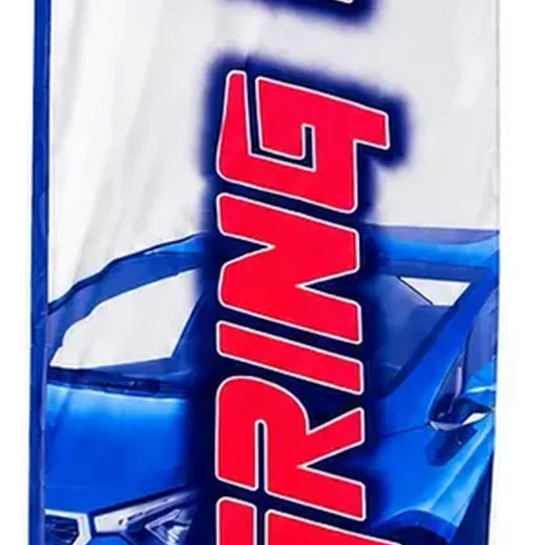Fly banner rectangular 240 cm (drop)
