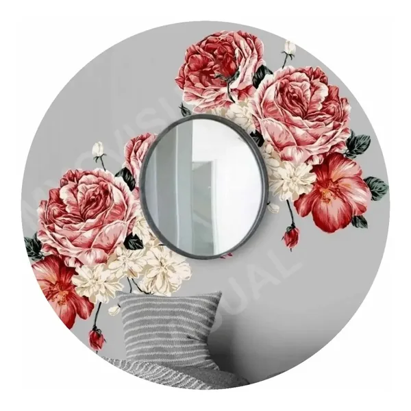 Vinilos infantiles flores 140×100 cm · FG03