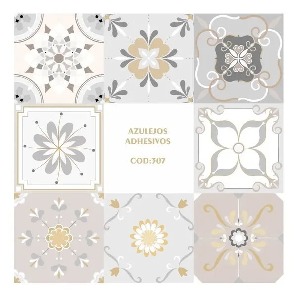 Vinilos para azulejos 15×15 cm · 24 unidades