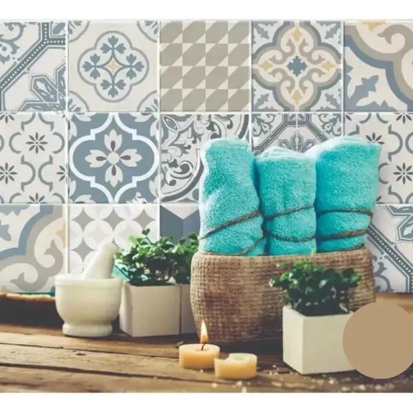 Vinilo mosaicos Mod 302 · 15×15 cm (1 pieza)