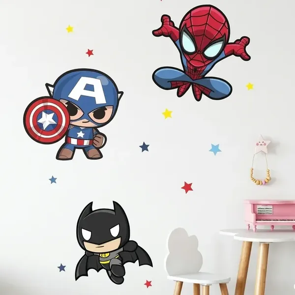 Vinilo infantil superhéroes Vengadores