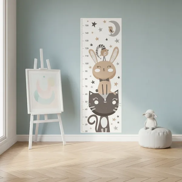 Medidor de crecimiento infantil de animales 150 cm