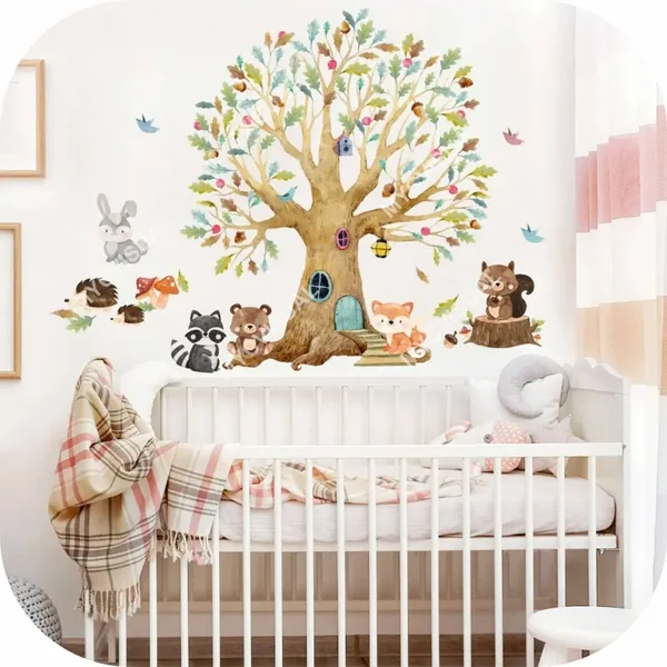 Vinilos infantiles animales del bosque
